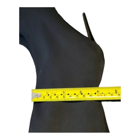 JESSICA RICH FANCY STILETTO BLACK BOOTS & NUDE TOE SZ 38 - Picture 3 of 12